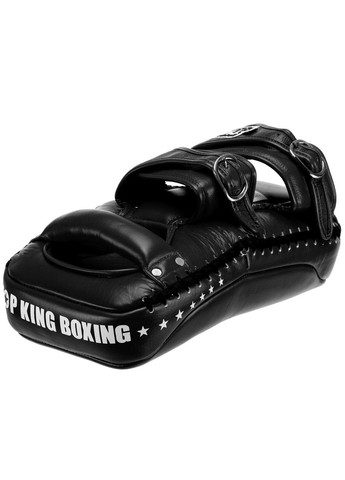 Пады для тайского бокса Тай-педы из натуральной кожи (2шт) KING Extreme (р-р M 35x18x11см, на пряжке, ) Top King Boxing (361439774)