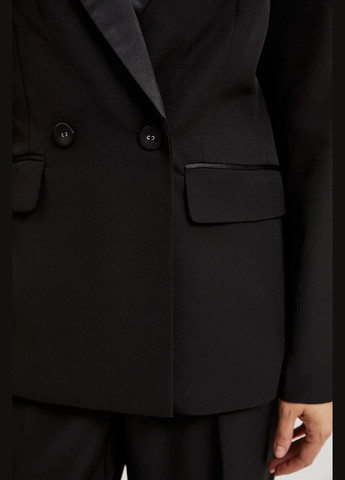 Черный женский жакет женский Moodo -