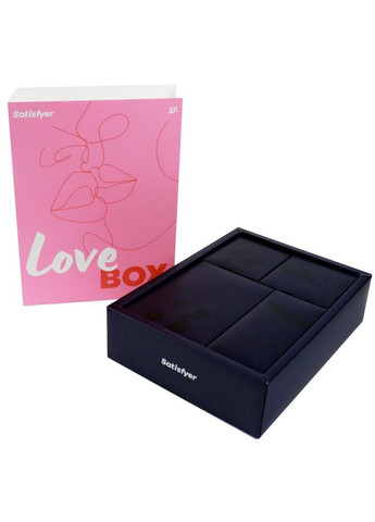 Подарочный набор Love Box, игрушка для него и для нее, белье, мешочек для хранения - CherryLove Satisfyer (339867339)