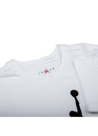 Біла футболка jumpman flight hbr tee Jordan