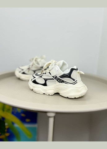 Білі дитячі кросівки білі 1329 No Brand