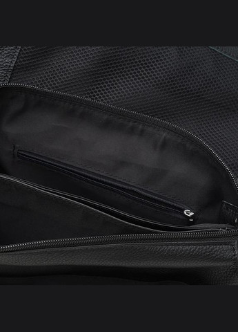 Сумка чоловіча через шкіряне плече K18858bl Чорний Keizer (302008889)