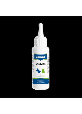 Вітамінний комплекс Canivita для котів та собак універсальний зі швидким ефектом тонік 100 мл Canina (355254344)