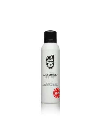 Спрей для укладки волос Hair Spray 200 мл матовый финиш объем и долговременная фиксация мужской Slick Gorilla (401284766)