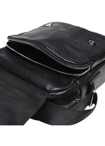 Сумка чоловіча шкіряна через плече K12051 Чорний Keizer (302008704)