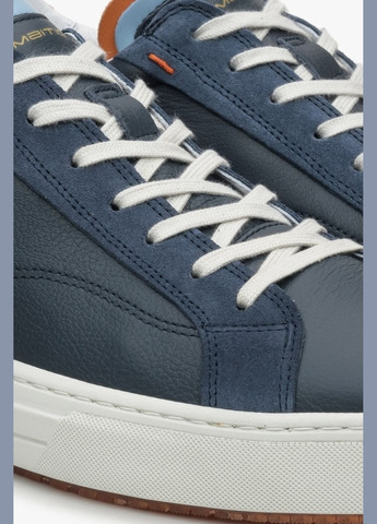 Синие кеды низкие, цвет синий Ambitious