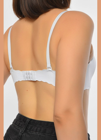 Белый бюстгальтер женский белого цвета чашка в Let's Shop полиэстер