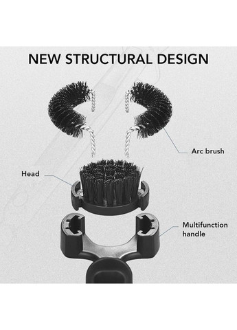Кругла щітка для чистки груп кавомашини 58мм Angel's Co. (371690193)