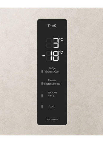 Холодильник GC-B509FEMW (7110069) двухкамерный LG