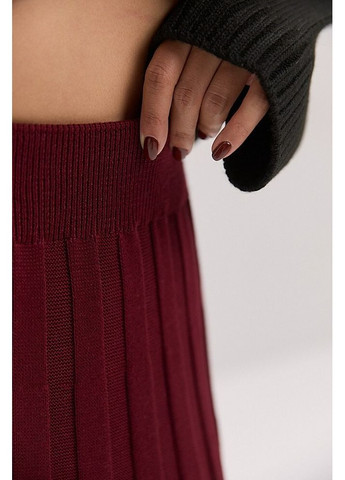 Жіноча довга в'язана спідниця з ефектом плісе MKAR102262 Arjen (368992537)