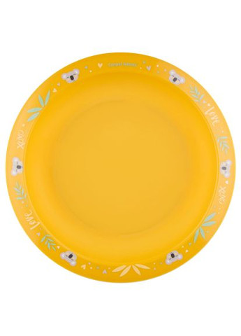 Набір дитячого посуду Exotic Animals Жовтий 2 шт. (56/523_yel) Canpol Babies Exotic Animals Жовтий 2 шт. (366068566)