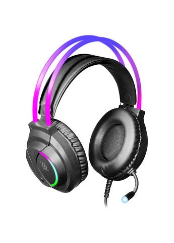 Ігрова гарнітура Flame RGB, кабель 2 м, чорна Defender (314776689)