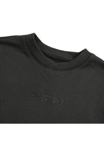 Свитшот мужской Wordmark Fleece Crewneck Black Nike (364662691)