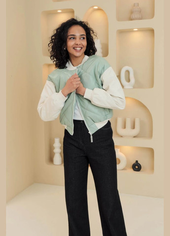 М'ятна демісезонна бомбер Seventeen