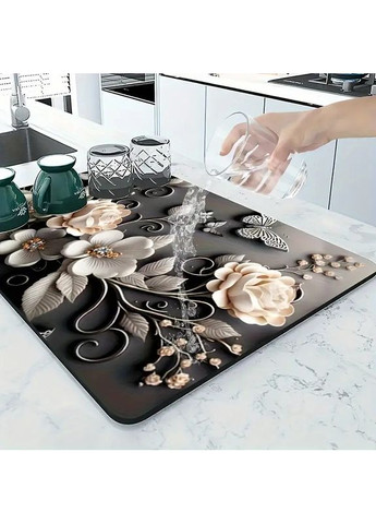 Килимок вологопоглинаючий нековзаючий No Brand 3D (361866419)