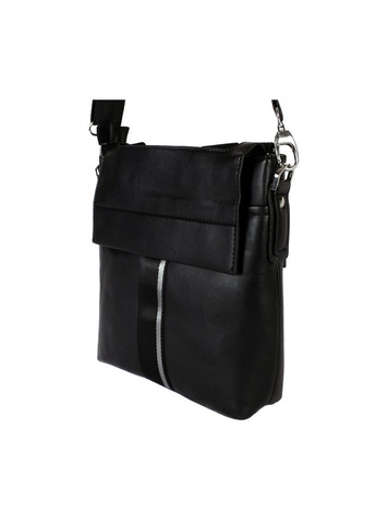 Чоловіча сумка зі штучної шкіри E30911 Чорна No Brand (370848149)