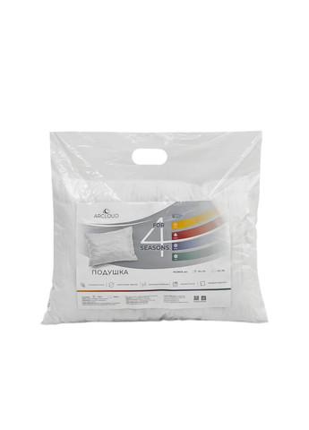 Подушка антиалергенна For 4 Seasons / 4 Сезони зі стьобанням ArCloud (370441851)