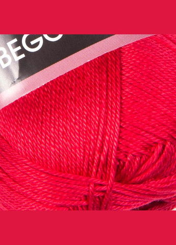 Пряжа Begonia, хлопок, 6328 красный, 50 гр YarnArt (340485540)