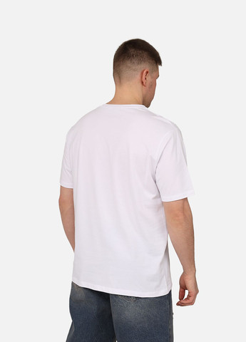 Белая футболка с коротким рукавом мужская цвет белый cb-00270062 Yuki