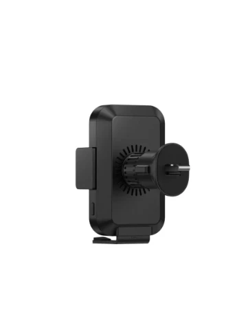 Держатель для мобильного Halo Electric Wireless Charging Car Mount 15W Black Baseus (314981290)