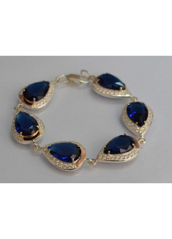 Браслет із срібла з золотом Silver Style (367185232)