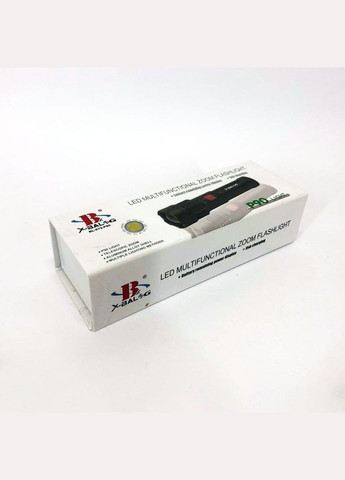 Фонарик светодиодный с аккумулятором X-Balog BL-X72-P90, фонарь ручной мощный, тактичный фонарь Bailong (364664896)