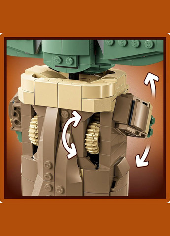 Конструктор Star Wars Грогу в воздушной люльке, 1048 деталей () Lego 75403 (328395029)