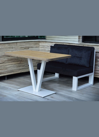 Диван Лофт WLS D23 чорний 1100/690/850мм (D-23/М-110/2/J/2/06) WoodyLoftStyle (294753925)