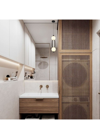 Дизайнерський підвіс led 7W 3000К (81-2034 BK) No Brand (370072404)