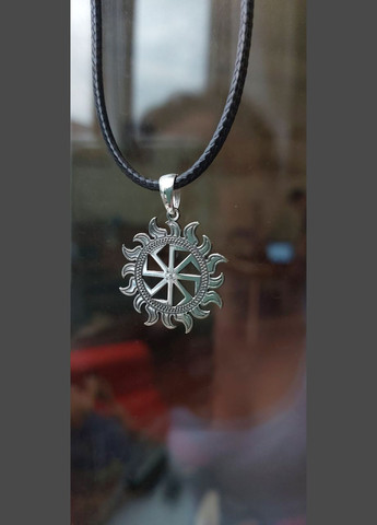 Кулон серебряный 925 пробы медальон Солнечный коловорот No Brand (328263967)