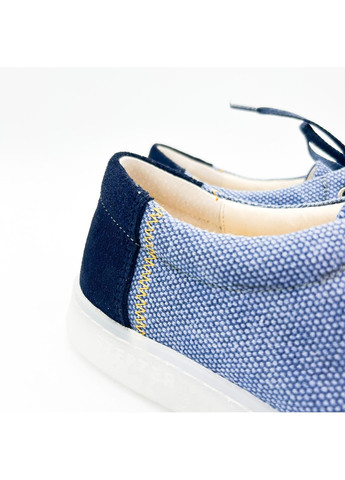 Синие мокасины (р) текстиль 0-1-1-8202 Stepter