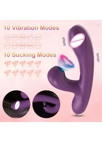 Вібратор вагінально-кліторальний Тригер вакуумний стимулятор клітора і вагіни Lilo (371392403)