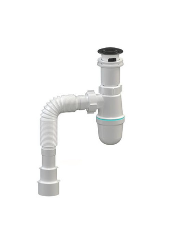 Набір для ванної кімнати, раковина, умивальник QUANTO 100, штучний камінь, прямокут., з сифоном Click-Clack + змішувач Adamant (365748585)