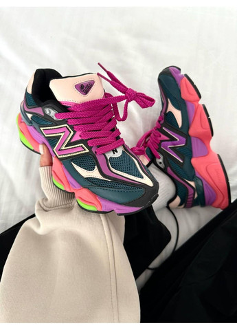 Синие демисезонные кроссовки мужские new balance 9060 purple acid нью беланс 9060 No Brand