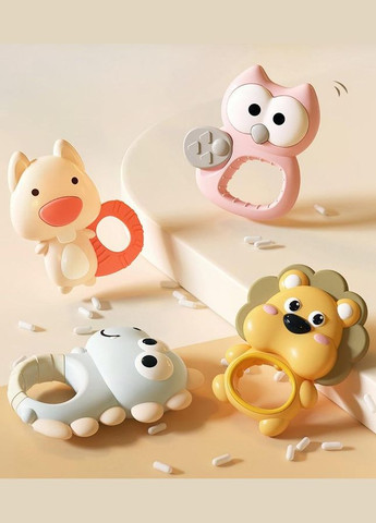 Музичний мобіль 3 в 1 з нічником, проектором і пультом управління арт 7232 Бежевий No Brand (322583301)