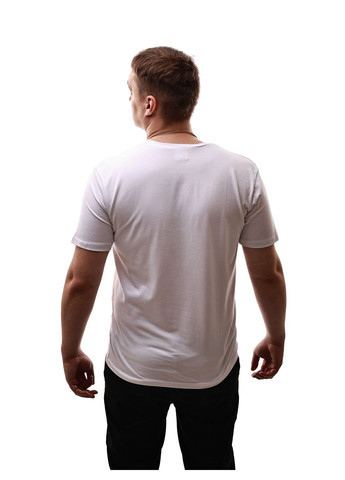 Біла футболка чоловіча No Brand