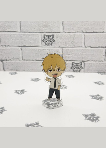 Акриловая коллекционная фигурка Chibi Аниме: Человек бензопила Денди 10 см No Brand (339618734)