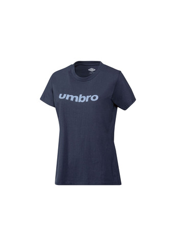 Темно-синяя повседневный, кэжуал, спортивная футболка Umbro