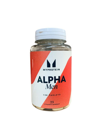 Мультивитамины для мужчин Myprotein Alpha Men, 120 таблеток My Protein (363256931)