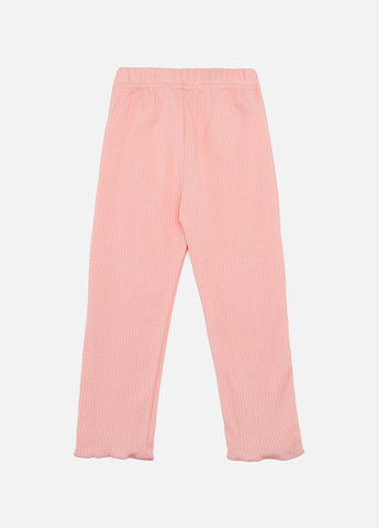 Розовая всесезон пижама с длинным рукавом для девочки цвет розовый цб-00246701 No Brand