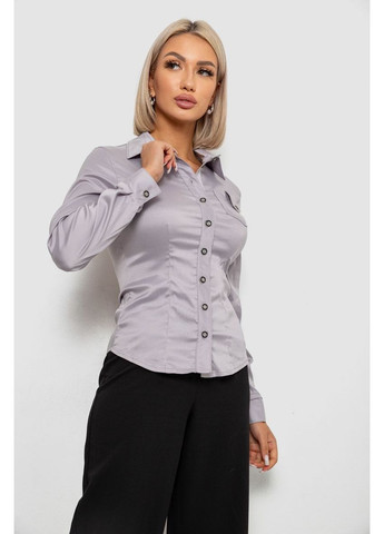 Сорочка класична в смужку, колір сірий, 230R644-2 Ager (370367955)