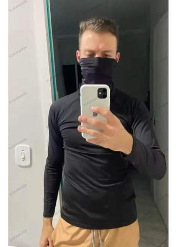 Rockbros универсальный баф,маска на лицо,балаклава цвет черный однотонный черный спортивный производство - Китай