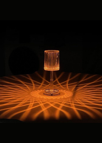 Настільна лампа-нічник K4 з пультом RGB Нічник Rose Diamond Table Lamp VHG (338221057)