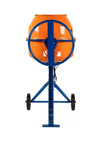 Бетономешалка BTM-140 (140 л, 220 В, 0.8 кВт) миксер для бетона (24447) BLUETOOLS (315498403)