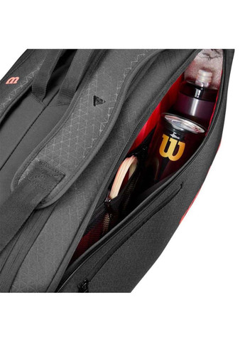 Чохол CLASH V3 6PK RACQUET BAG Чорний 74 x 25,4 x 33 см Wilson (367595714)