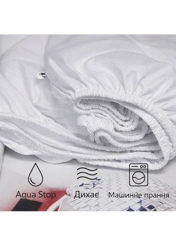 Наматрасник водонепроницаемый 140х190х25 см с резинкой по периметру (MS-900000349) Moon&Star Aqua Pure MF (376116099)