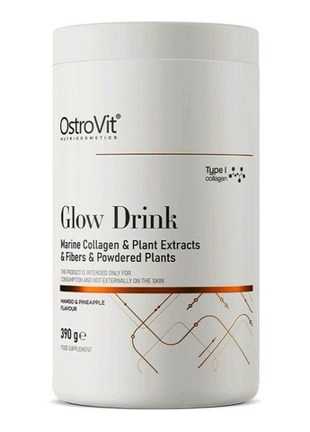 Glow Drink 360 g /30 servings/ Unflavored Ostrovit (286331568)