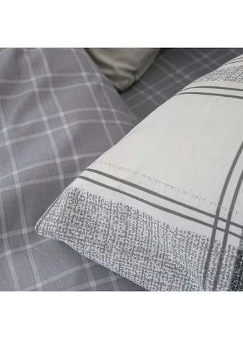 Постільна білизна Isleep ранфорс з простирадлом на гумці (160*200) - 25393 двоспальна Viluta (367056455)