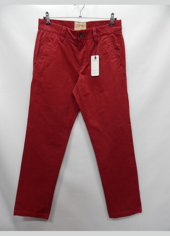 Бордовые повседневный демисезонные брюки Esprit