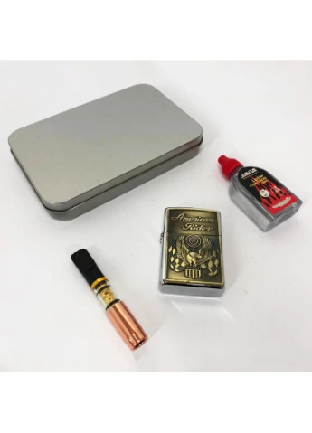 Ветрозащитная зажигалка, Бензиновая зажигалка счастливая, для курения Сувенирные зажигалки ST-92 No Brand (378153442)